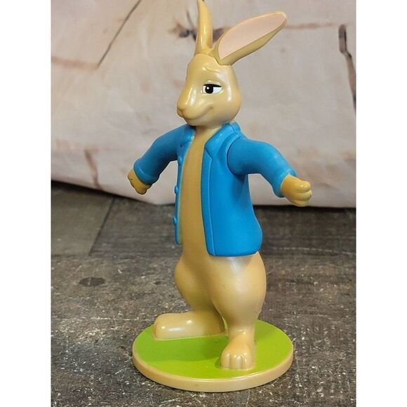 McDonald's Peter Rabbit 2017 toy figure Easter bunny - Picture 2 of 4